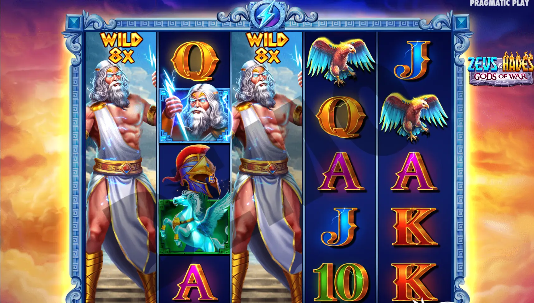 Zeus vs Hades — Gods of War